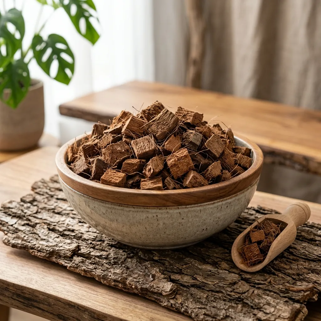 Coco Husk Chips Blocks