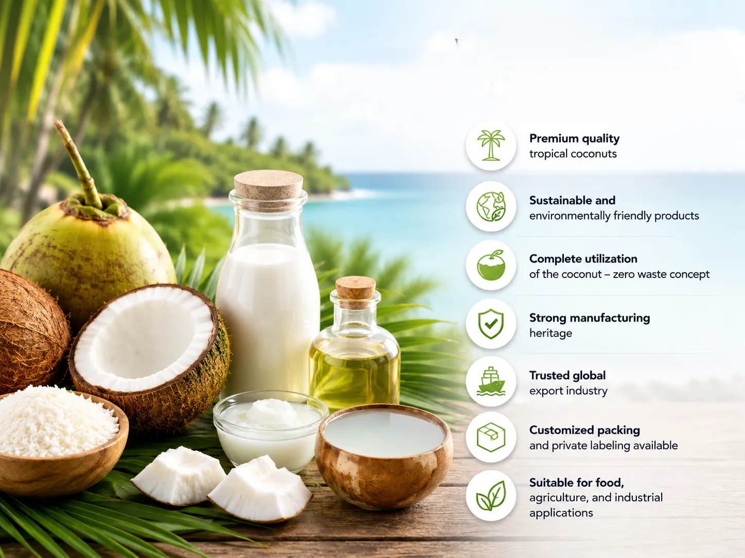Why Choose Sri Lankan Coconut Products?