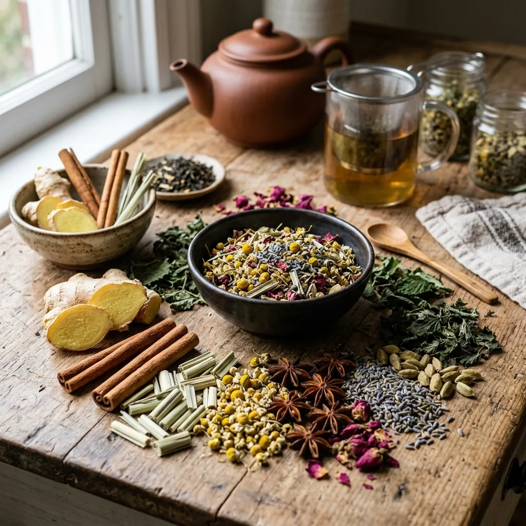 Herbal and Wellness Tea Blends